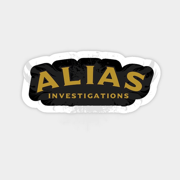 Alias Investigations Sticker by MindsparkCreative